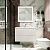 Мебель для ванной комнаты подвесная Art&Max VERONA-PUSH 80 см Bianco Stampato Opaco