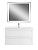 Мебель для ванной комнаты подвесная Art&Max ПЛАТИНО PLATINO 100 см Белый матовый