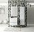 Шкаф подвесной  Art&Max TECHNO 160 см Монти мрамор правый