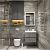 Мебель для ванной комнаты подвесная Art&Max TECHNO 60 см Айс Какао