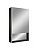 Зеркало-шкаф с подсветкой, правый ART&MAX Фоджа Foggia AM-Fog-500-800-1D-R-DS-F-Nero