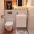 Мебель для ванной комнаты с одной распашной дверцей,левая Art&Max LIBERTY 50 см Bianco Lucido