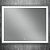 Зеркало с подсветкой ART&MAX Зое Zoe AM-Zoe-1000-800-DS-F